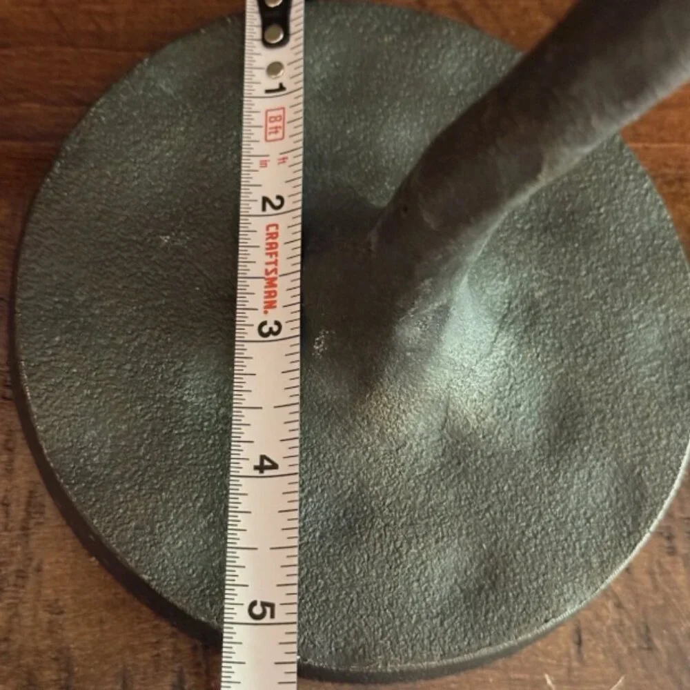 12” Pottery Barn Petaluma Pillar Candle Holder | Medium Bronze | Holds 4